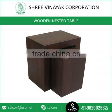 Best Selling Wooden Nested Table Can Complement Any Type Of Interior