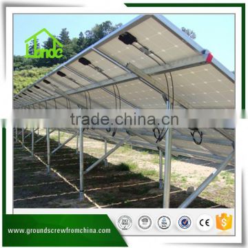 High Performance Solar Panel Mounting Brackets For Ground