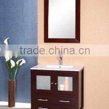 wood bathroom furniture european style simple