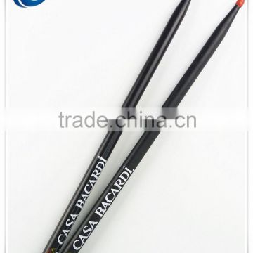 2015 high quality drum stick wooden drumstick with logo printing 2A drumstick