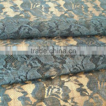 Lady dress lace fabric textile factory spandex huzhou good garment market
