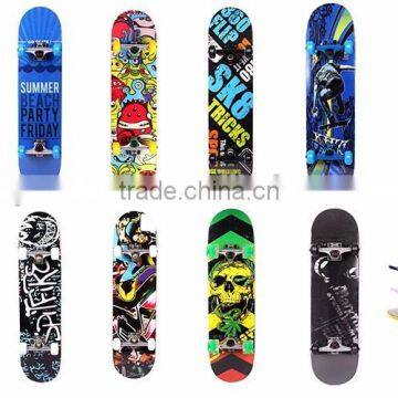 2016 new design Hot selling MK SKATEBOARD maple skate board decks manufacturer