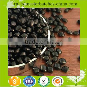 High Concentration carbon black masterbatch with PP/PE/PS/EVA as carrier