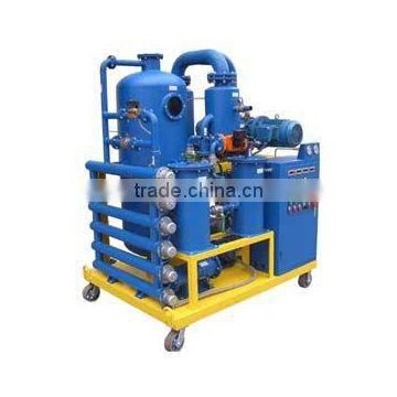 fully automatic Transformer oil regeneration plant to heating and vacuuming transformer oil series
