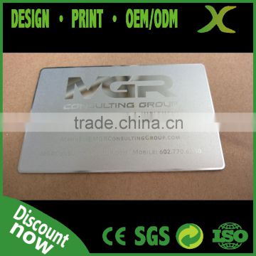 304 Stainless Steel metal business card