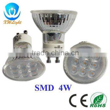 CE Rohs 9SMD 4W LED Spotlight Gu10