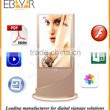 New invention LED window digital signage retail factory in China Supermarket ads display