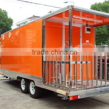 5.6M food trucks mobile food trailer for sale in America