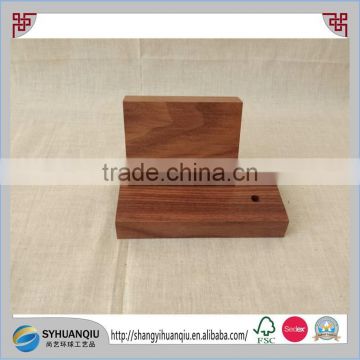 Small Solid Walnut Trophy Parts Base Plaque Award Display Wood Wooden