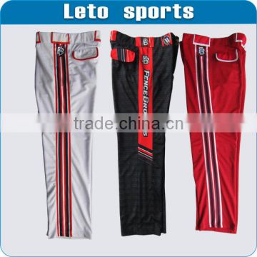 heat transferwhite,navy,red baseball pants baseball uniforms