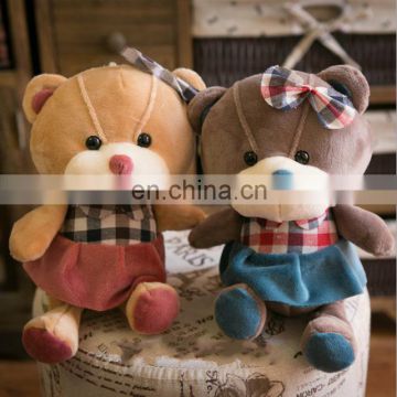 2016 Popular OEM Plush Stuffed Brown Small Teddy Bear