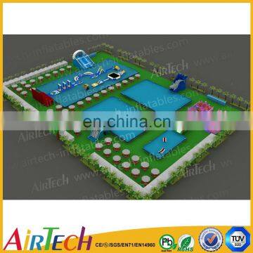 2015 newest design inflatable water park games