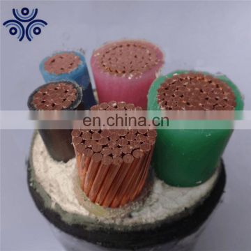 CE approved Low voltage 0.6/1kv 3.6/6kv pvc insulated electrical cables 3x16mm