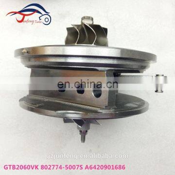 GTB2060VK turbo cartridge 802774-5004S A6420901186 turbocharger chra For Mercedes Benz S 350 BlueTEC OM642LS Euro engine