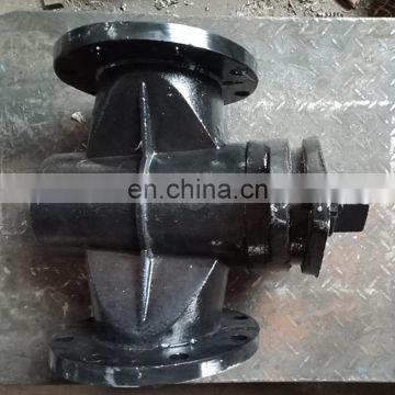 X43W-10 PN10 Flanged cast iron 2-way plug valve