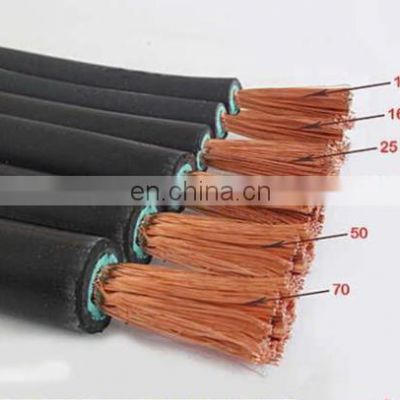 Low voltage rubber insulation flexible h01n2-d welding cable