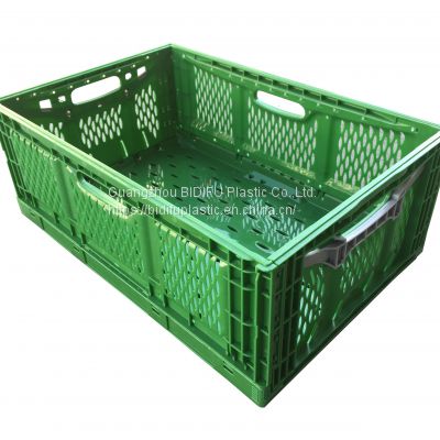 Plastic Folding Collapsible Plastic Crate for fruits and vegetables