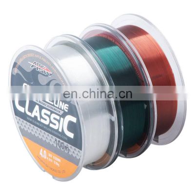 wholesale High strength 150m Monofilament Nylon Fishing Line for saltwater fishing and freshwater fishing