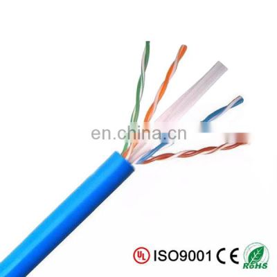 305m/roll ROHS Fluke Test 4 Pairs Copper Conductor UTP FTP SFTP Cat6 Network Cable quality good Lan Cable