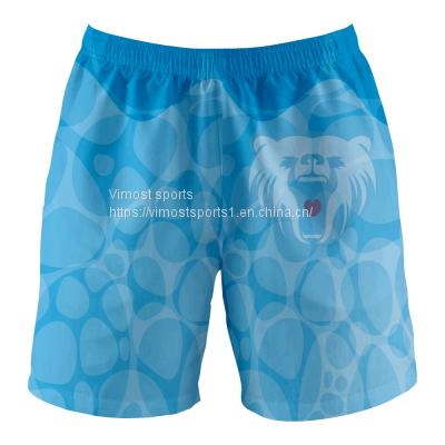 Fashionable Custom Shorts of Blue Color