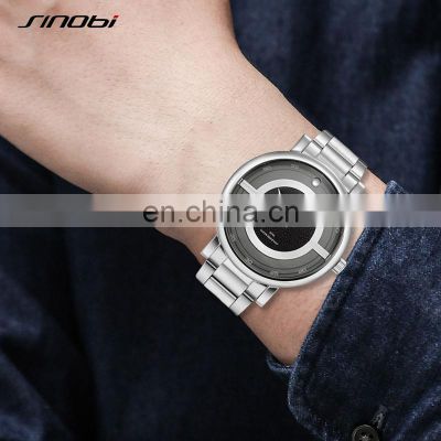 SINOBI Stainless Steel Watch S9838G Japan Movt Watches Mature Masculinity Men Wristwatch China Wholesale Watch Supplier