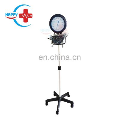 HC-G007 Best Standing Blood Pressure Monitor Hospital Medical Aneroid Sphygmomanometer With Stand For Sale