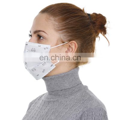 Custom Printed Mask Disposable Dust Face Mask