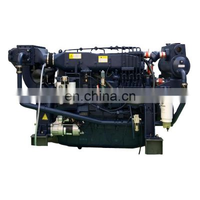high performance 278hp Weichai WD10 series 6 cylinders WD10C278-21 marine diesel engine