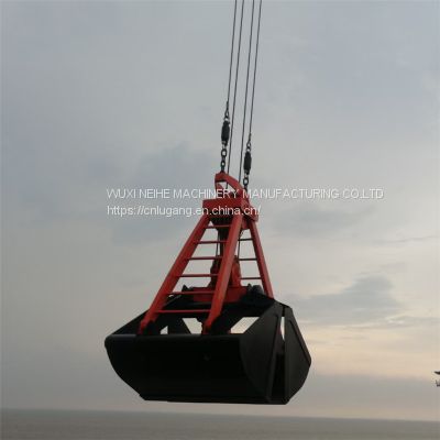 Two Ropes Mechanical Clamshell Grab