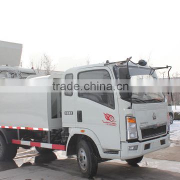 2015 new style hot sale JHL5080ZYS 5.5CBM 340hp Compressed garbage truck dimensions for sale made in china