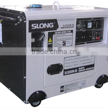 NEW! Portable gasoline generator with cover silent type 6kw lower noise