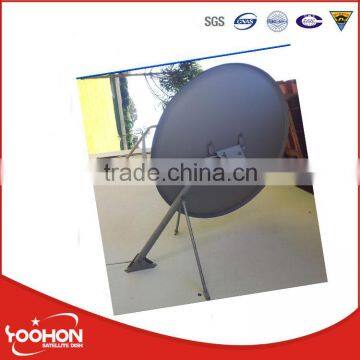 90cm Offest ku band galvanized steel satellite dish antenna