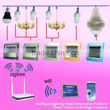 Zigbee home automation light touch/home automation system kitchen
