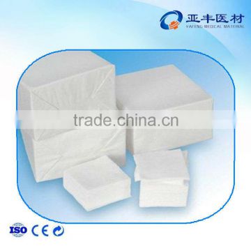Medical cotton gauze, white, absorbent, good quality