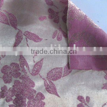 100% Polyester Jacquard Satin Fabric