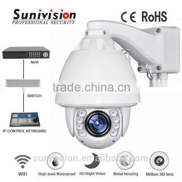 1/3 inch CMOS sensor 6 inch high Speed Dome 100M 1.3MP poe p2p outdoor ptz ip camera