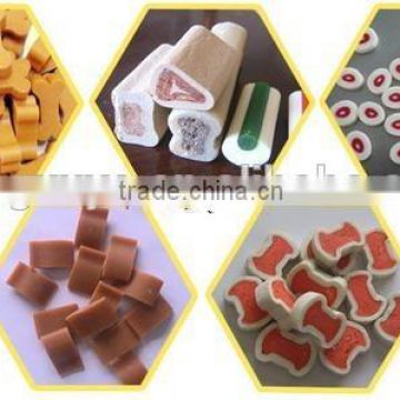 Hot Sale Fully automatic dog chewing food processing line