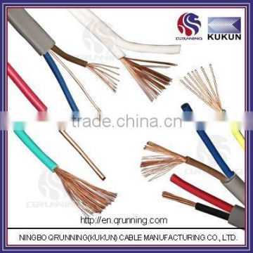 CU/PVC Single core Multi-core Electrical Cable Wire