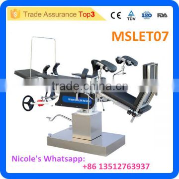 MSLET07-i Hospital or Clinic medica equipment Multi-purpose Operating Table (Head controlled)