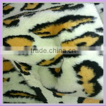 Acrylic short pile 9 mm Jacquard stamp fake fur fabric sourcing wholesale asian fabric flame resistant fabric