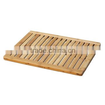 Bamboo Floor and Shower Mat eco-friendly bathroom bath mat