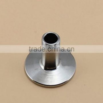 Sanitary vacuum stainless steel flange and 1inch BSP male thread type connectors.