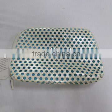 2015 fashional Perforated PVC cosmetic bag