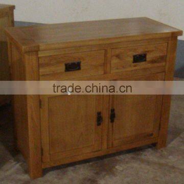 Wooden Sideboard with 2 Door and 2 Drawer