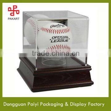 clear acrylic football storage box