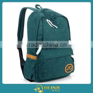 Different Color Cute Canvas Backpack For Child