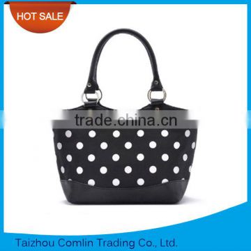 Satin Dot Pattern 2016 Wholesale Tote Cooler Bag Insulated