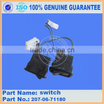 hydraulic excavator parts PC300-7 operator's cab CONSOLE, R.H. switch 207-06-71180 electrical switch