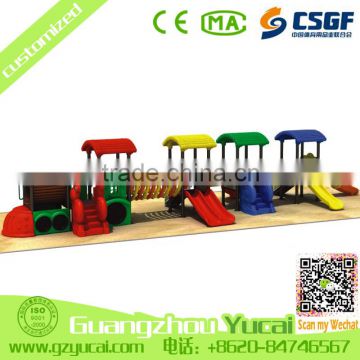 large size kids outdoor playground equipment child plastic slide items