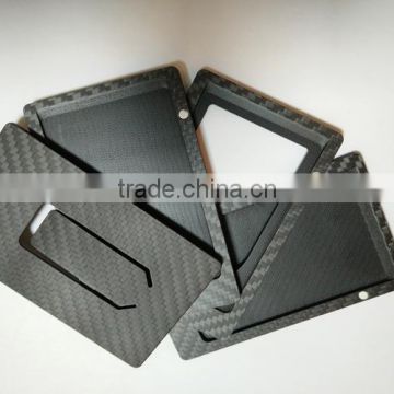 Fashion style magnetic carbon card holder factory price